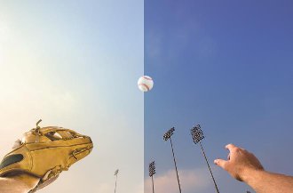 オークリー・プリズム ベースボール アウトフィールド・比較写真